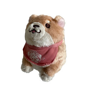 SK Japan Chuken Mochi Shiba Inu Chubby Dog Puppy Pink Plush Chuuken Mochishiba